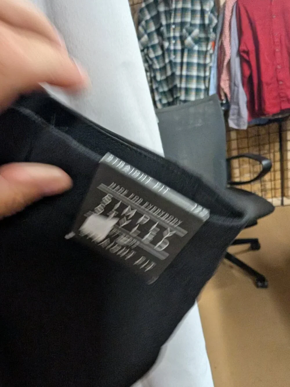 Simply Styled Women's Black Straight Fit Pants - Versatile & Comfortable